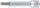 Bit-Einsatz | Antrieb Innenvierkant 12,5 mm (1/2") | Innensechskant 8 mm
