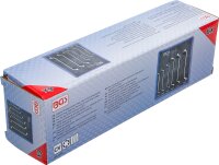 Doppel-Ringschlüssel-Satz mit E-Profil-Ringköpfen | gekröpft | SW E6 - E24 | 6-tlg.