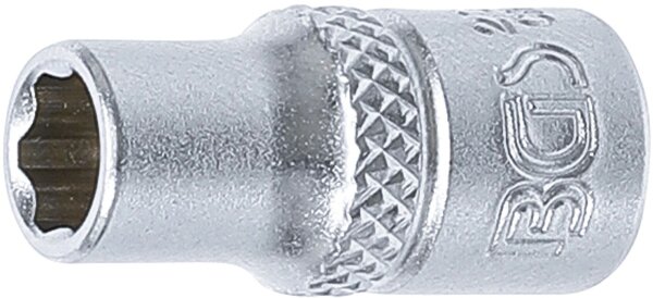 Steckschlüssel-Einsatz Super Lock | Antrieb Innenvierkant 6,3 mm (1/4") | SW 6 mm