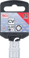Steckschlüssel-Einsatz Super Lock | Antrieb Innenvierkant 6,3 mm (1/4") | SW 12 mm