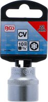 Steckschlüssel-Einsatz Super Lock | Antrieb Innenvierkant 10 mm (3/8") | SW 22 mm