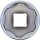 Steckschlüssel-Einsatz Super Lock | Antrieb Innenvierkant 10 mm (3/8") | SW 22 mm