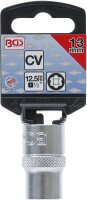 Steckschlüssel-Einsatz Super Lock | Antrieb Innenvierkant 12,5 mm (1/2") | SW 13 mm