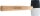Gummihammer | Hickory-Stiel | schwarz-weißer Kopf | Ø 63 mm | 840 g