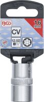 Steckschlüssel-Einsatz Super Lock | Antrieb Innenvierkant 12,5 mm (1/2") | SW 16 mm