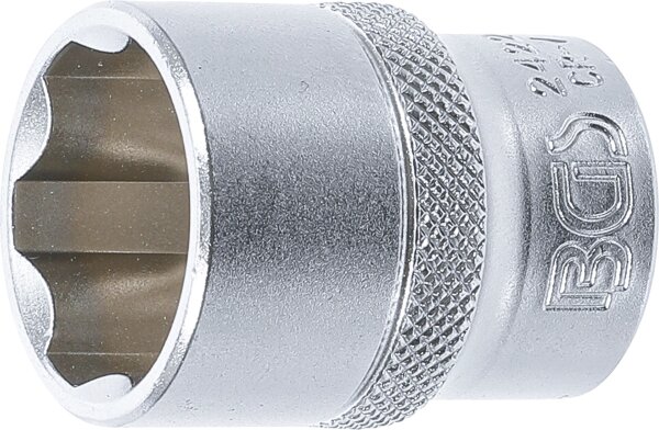 Steckschlüssel-Einsatz Super Lock | Antrieb Innenvierkant 12,5 mm (1/2") | SW 22 mm