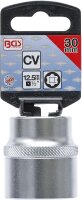 Steckschlüssel-Einsatz Super Lock | Antrieb Innenvierkant 12,5 mm (1/2") | SW 30 mm