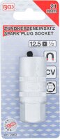 Zündkerzen-Einsatz mit Magnet, Sechskant | Antrieb Innenvierkant 12,5 mm (1/2") | SW 21 mm