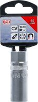 Zündkerzen-Einsatz mit Magnet, Sechskant | Antrieb Innenvierkant 12,5 mm (1/2") | SW 16 mm