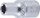 Steckschlüssel-Einsatz Sechskant | Antrieb Innenvierkant 6,3 mm (1/4") | SW 5,5 mm