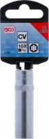 Steckschlüssel-Einsatz Super Lock, tief | Antrieb Innenvierkant 10 mm (3/8") | SW 12 mm