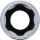Steckschlüssel-Einsatz Super Lock, tief | Antrieb Innenvierkant 10 mm (3/8") | SW 12 mm