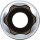 Steckschlüssel-Einsatz Super Lock, tief | Antrieb Innenvierkant 10 mm (3/8") | SW 15 mm
