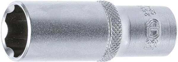 Steckschlüssel-Einsatz Super Lock, tief | Antrieb Innenvierkant 10 mm (3/8") | SW 16 mm