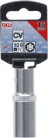 Steckschlüssel-Einsatz Super Lock, tief | Antrieb Innenvierkant 10 mm (3/8") | SW 16 mm