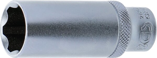 Steckschlüssel-Einsatz Super Lock, tief | Antrieb Innenvierkant 10 mm (3/8") | SW 17 mm