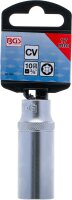 Steckschlüssel-Einsatz Super Lock, tief | Antrieb Innenvierkant 10 mm (3/8") | SW 17 mm