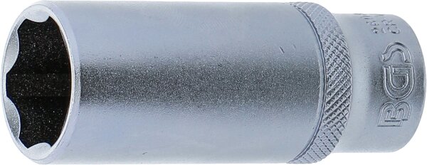 Steckschlüssel-Einsatz Super Lock, tief | Antrieb Innenvierkant 10 mm (3/8") | SW 18 mm