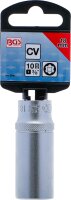 Steckschlüssel-Einsatz Super Lock, tief | Antrieb Innenvierkant 10 mm (3/8") | SW 18 mm