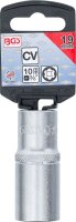 Steckschlüssel-Einsatz Super Lock, tief | Antrieb Innenvierkant 10 mm (3/8") | SW 19 mm