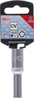 Steckschlüssel-Einsatz Super Lock, tief | Antrieb Innenvierkant 10 mm (3/8") | SW 8 mm