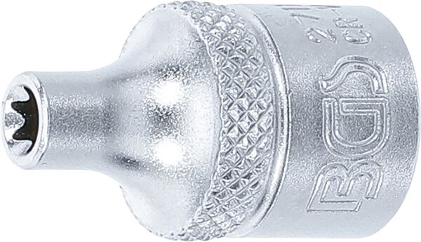 Steckschlüssel-Einsatz E-Profil | Antrieb Innenvierkant 10 mm (3/8") | SW E5