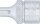 Steckschlüssel-Einsatz E-Profil | Antrieb Innenvierkant 10 mm (3/8") | SW E5