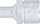 Steckschlüssel-Einsatz E-Profil | Antrieb Innenvierkant 10 mm (3/8") | SW E6