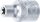 Steckschlüssel-Einsatz E-Profil | Antrieb Innenvierkant 10 mm (3/8") | SW E7