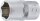 Steckschlüssel-Einsatz Sechskant | Antrieb Innenvierkant 12,5 mm (1/2") | SW 5/8"