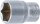 Steckschlüssel-Einsatz Sechskant | Antrieb Innenvierkant 12,5 mm (1/2") | SW 3/4"