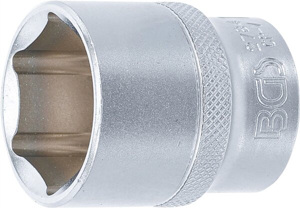 Steckschlüssel-Einsatz Sechskant | Antrieb Innenvierkant 12,5 mm (1/2") | SW 1.1/16"