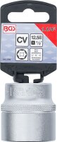 Steckschlüssel-Einsatz Sechskant | Antrieb Innenvierkant 12,5 mm (1/2") | SW 1.1/4"