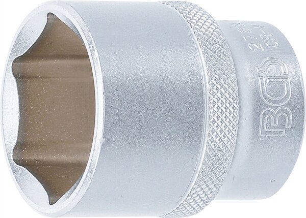 Steckschlüssel-Einsatz Sechskant | Antrieb Innenvierkant 12,5 mm (1/2") | SW 1.1/8"