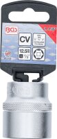 Steckschlüssel-Einsatz Sechskant | Antrieb Innenvierkant 12,5 mm (1/2") | SW 1.1/8"