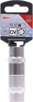 Steckschlüssel-Einsatz Sechskant | Antrieb Innenvierkant 12,5 mm (1/2") | SW 17 mm