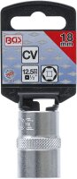 Steckschlüssel-Einsatz Sechskant | Antrieb Innenvierkant 12,5 mm (1/2") | SW 18 mm