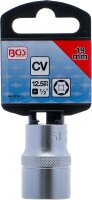 Steckschlüssel-Einsatz Sechskant | Antrieb Innenvierkant 12,5 mm (1/2") | SW 19 mm