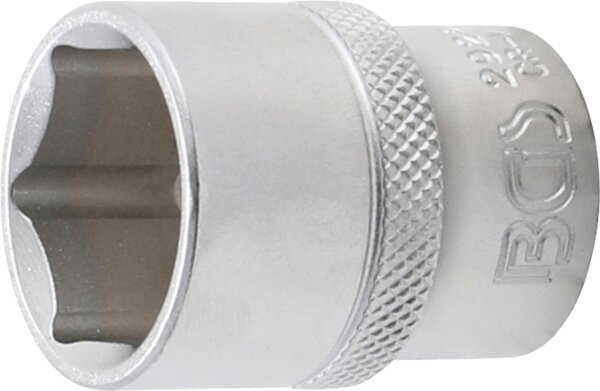 Steckschlüssel-Einsatz Sechskant | Antrieb Innenvierkant 12,5 mm (1/2") | SW 22 mm