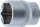 Steckschlüssel-Einsatz Sechskant | Antrieb Innenvierkant 12,5 mm (1/2") | SW 24 mm