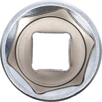 Steckschlüssel-Einsatz Sechskant | Antrieb Innenvierkant 12,5 mm (1/2") | SW 27 mm