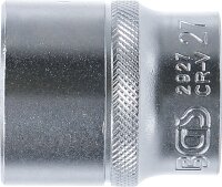 Steckschlüssel-Einsatz Sechskant | Antrieb Innenvierkant 12,5 mm (1/2") | SW 27 mm