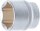 Steckschlüssel-Einsatz Sechskant | Antrieb Innenvierkant 12,5 mm (1/2") | SW 35 mm