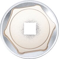 Steckschlüssel-Einsatz Sechskant | Antrieb Innenvierkant 12,5 mm (1/2") | SW 46 mm