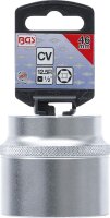 Steckschlüssel-Einsatz Sechskant | Antrieb Innenvierkant 12,5 mm (1/2") | SW 46 mm