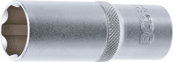 Steckschlüssel-Einsatz Super Lock, tief | Antrieb Innenvierkant 12,5 mm (1/2") | SW 21 mm