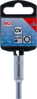 Steckschlüssel-Einsatz Super Lock, tief | Antrieb Innenvierkant 6,3 mm (1/4") | SW 4 mm
