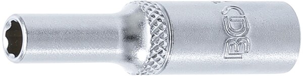 Steckschlüssel-Einsatz Super Lock, tief | Antrieb Innenvierkant 6,3 mm (1/4") | SW 5 mm