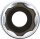 Steckschlüssel-Einsatz Super Lock, tief | Antrieb Innenvierkant 6,3 mm (1/4") | SW 10 mm
