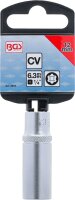 Steckschlüssel-Einsatz Super Lock, tief | Antrieb Innenvierkant 6,3 mm (1/4") | SW 12 mm